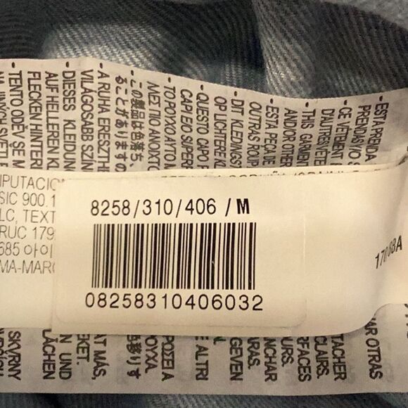 New Zara soft denim Shirt Midi Maxi belted Dress size Medium linen blend - Picture 11 of 13